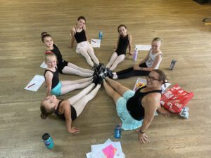 Small groups at Summer dance class in Littleton