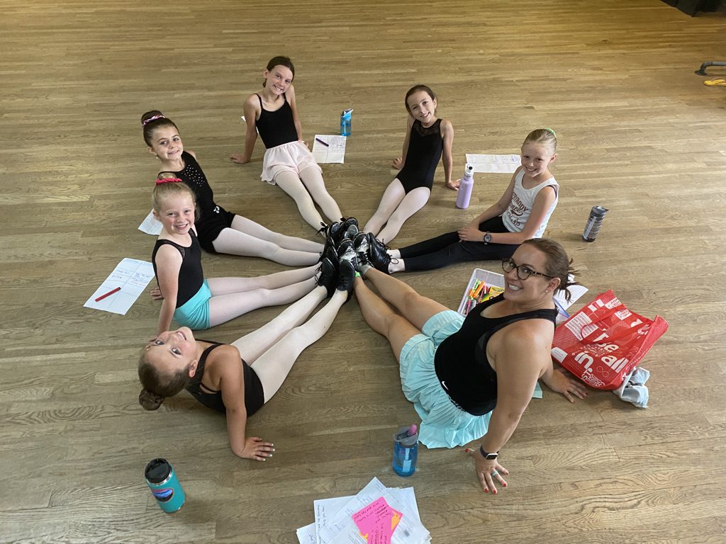 Small groups at Summer dance class in Littleton